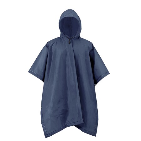 Rps Outdoors RPS ADULT EVA PONCHO NAVY BLUE 51-114NB